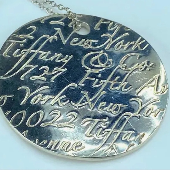 TIFFANY & CO. NOTES PENDANT - Picture 3 of 4